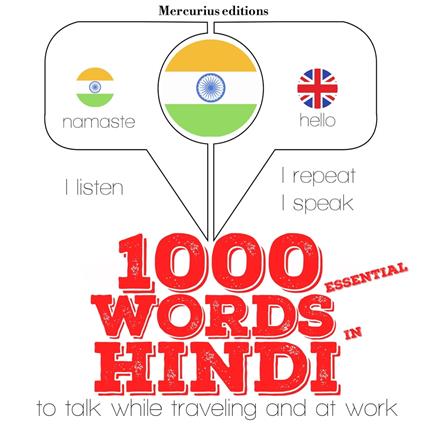 1000 essential words in Hindi