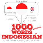 1000 essential words in Indonesian