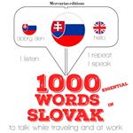 1000 essential words in Slovak