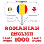 English - Romania: 1000 de cuvinte de baza