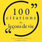 100 citations de leçons de vie