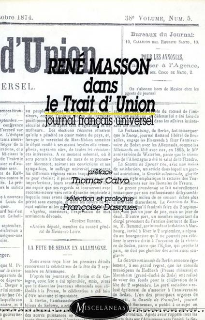 René Masson dans le Trait d'Union