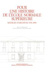 Pour une histoire de l'École normale supérieure