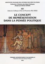 Le concept de représentation dans la pensée politique