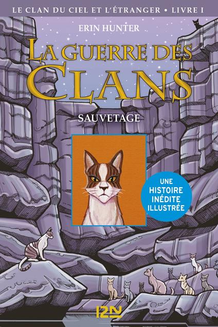 La guerre des Clans illustrée - Cycle IV Le clan du Ciel et l'étranger - tome 1 Sauvetage