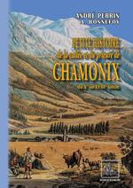 Petite Histoire de la Vallée et du Prieuré de Chamonix