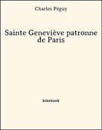 Sainte Geneviève patronne de Paris