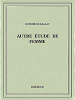 Autre étude de femme