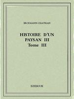 Histoire d'un paysan III