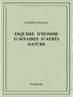 Esquisse d'homme d'affaires d'après nature