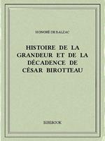 Histoire de la grandeur et de la décadence de César Birotteau