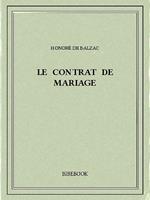 Le contrat de mariage