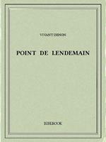 Point de lendemain