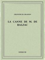 La canne de M. de Balzac