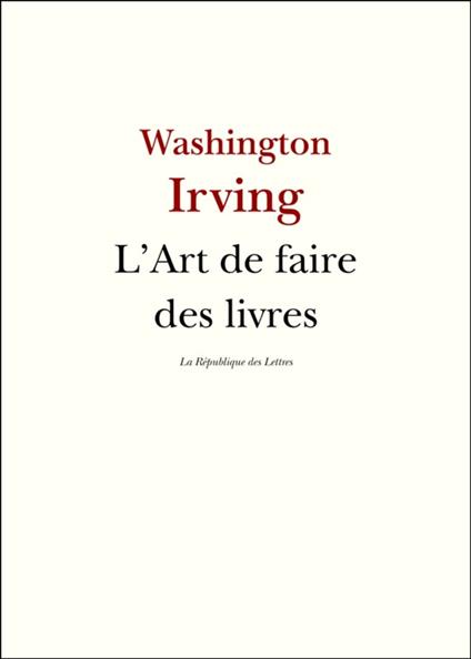 L'Art de faire des livres