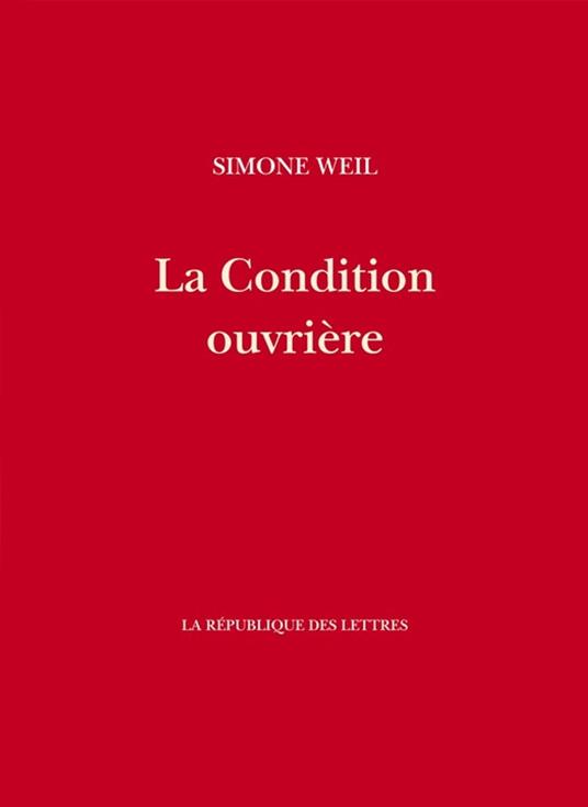 La Condition ouvrière