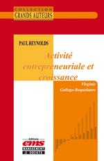 Paul Reynolds - Activité entrepreneuriale et croissance