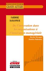 Fariborz Damanpour - De l'innovation dans les organisations à l'innovation managériale