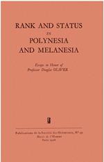 Rank and Status in Polynesia and Melanesia