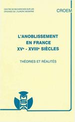 L'anoblissement en France, XVe-XVIIIe siècles