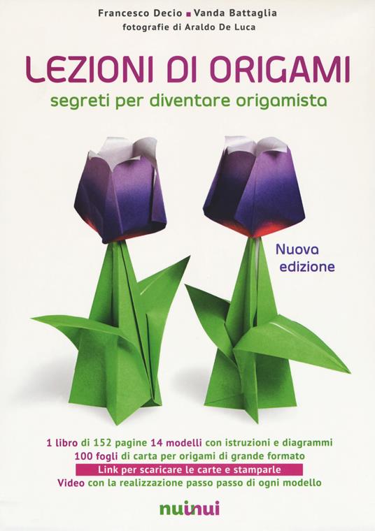 Carta per Origami, 100 fogli di fogli origami 50 colori origami