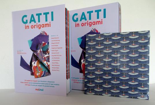 Gatti in origami. Con video tutorial - 3