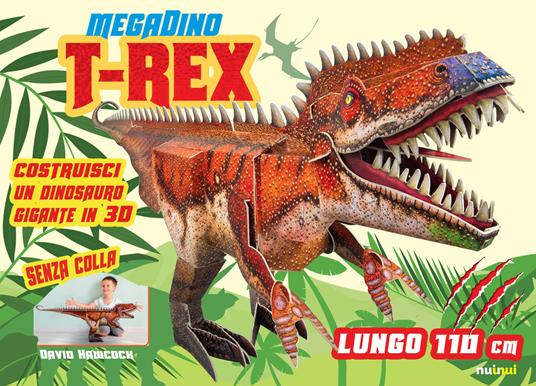 T-rex. Megadino. Con gadget - David Hawcock - copertina