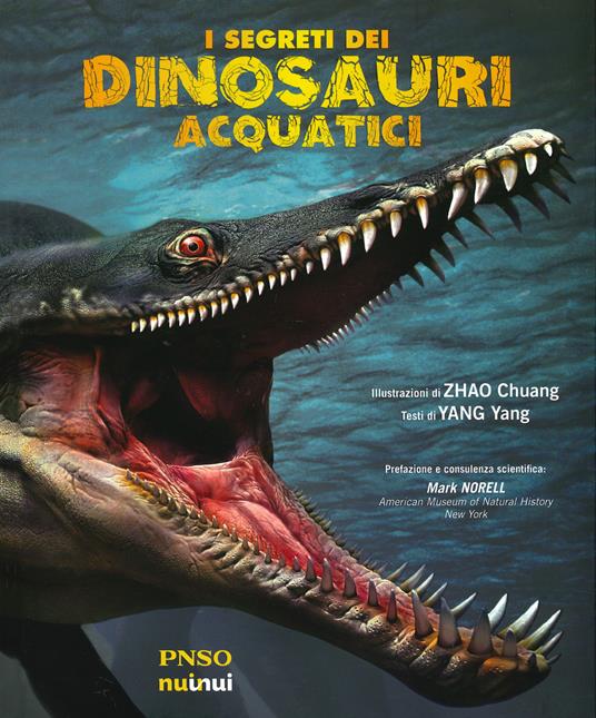 I segreti dei dinosauri acquatici - Yang Yang - copertina