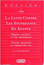 La lutte contre les stupéfiants en Égypte