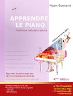 Apprendre le piano méthode débutant adulte (noir&blanc)