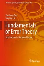 Fundamentals of Error Theory