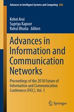 Advances in Information and Communication Networks