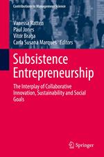 Subsistence Entrepreneurship