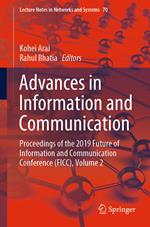 Advances in Information and Communication