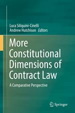 More Constitutional Dimensions of Contract Law