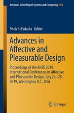 Advances in Affective and Pleasurable Design