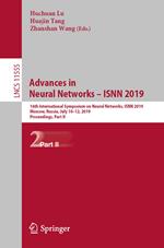 Advances in Neural Networks – ISNN 2019