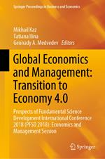 Global Economics and Management: Transition to Economy 4.0