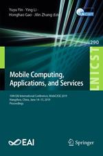 Mobile Computing, Applications, and Services