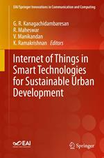 Internet of Things in Smart Technologies for Sustainable Urban Development