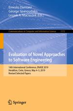 Evaluation of Novel Approaches to Software Engineering