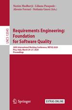 Requirements Engineering: Foundation for Software Quality