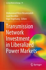 Transmission Network Investment in Liberalized Power Markets