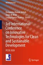 3rd International Conference on Innovative Technologies for Clean and Sustainable Development