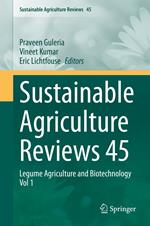 Sustainable Agriculture Reviews 45