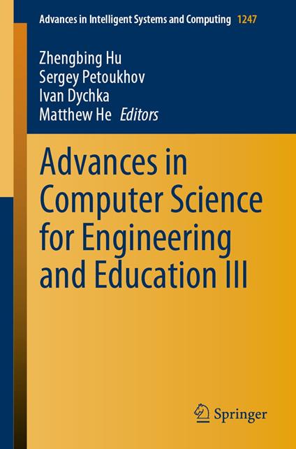 Advances in Computer Science for Engineering and Education III