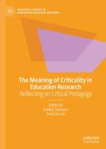 The Meaning of Criticality in Education Research