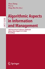 Algorithmic Aspects in Information and Management