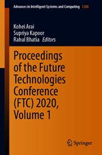 Proceedings of the Future Technologies Conference (FTC) 2020, Volume 1