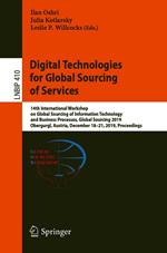 Digital Technologies for Global Sourcing of Services